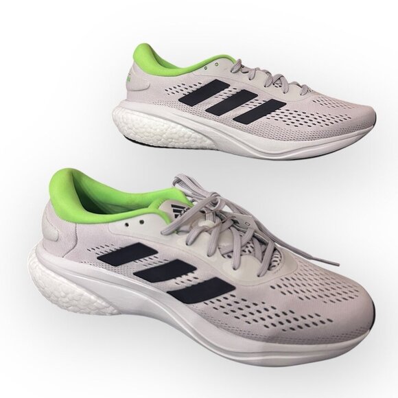 Adidas Supernova 2 M Running Shoes White Green Sneaker Style GW9093 Mens Size 10 - Picture 4 of 17